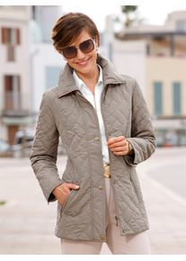 CLASSIC Damen Steppjacke, grau, Gr. 20, unifarben, 100% Polyester, Jacken