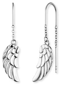 Engelsrufer Damen Paar Ohrhaken "Schmuck Geschenk, Engelsflügel, ERE-FLYWING", Silber 925 (Sterlingsilber), silber, Silber 925 (Sterlingsilber),