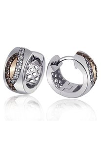 Goldmaid Damen Paar Creolen, Silber 925 (Sterlingsilber), silber, Silber 925 (Sterlingsilber), Ohrringe