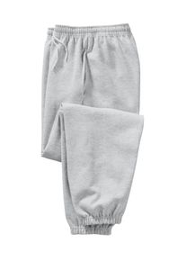 Herren Trainingshose, grau, Gr. 4, Fruit of the Loom, unifarben, 80% Baumwolle, 20% Polyester, Hosen