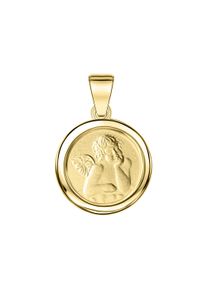 Vivance Damen Ketten-Anhänger "333 Gold Motiv Engel", ONE-SIZE, Gold, 0,9 g, gelb, Gold, Schmuckanhänger