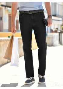 Brühl BRÜHL Herren Dehnbund-Jeans, schwarz, Gr. 25, unifarben, 98% Baumwolle, 2% Elasthan, Jeans