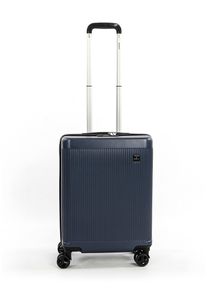 Saxoline Koffer "Algarve", blau, Polyester, casual, Koffer, mit vier Doppelrollen