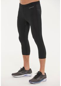 Endurance Herren Lauftights "ZANE 3/4", schwarz, sportlich, Gr. XXXL, unifarben, 90% Polyester, 10% Elasthan, Hosen, mit feuchtigkeitsregulierende