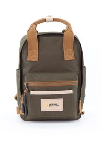 Cityrucksack "Legend", National Geographic, grün, Nylon, Rucksäcke, in tollem Design
