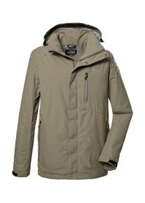 Killtec Herren Outdoorjacke "KOS 256 MN JCKT_CARLEB", grün, sportlich, Gr. L, Oberstoff: 100% Polyester, Futter: 100% Polyester, Jacken