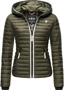 Navahoo Damen Steppjacke "Kimuk Prc", grün, casual, Gr. L, Oberstoff: 100% Nylon, Futter: 100% Polyester, Wattierung: 100% Polyester, Ärmelfutter: