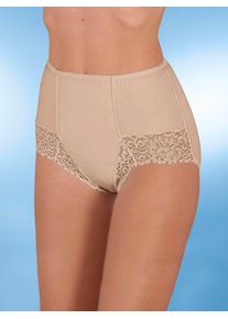 wäschepur WÄSCHEPUR Damen Formslip, Gr. 36, braun, 70% Baumwolle, 20% Polyamid, 10% Elasthan, Unterhosen