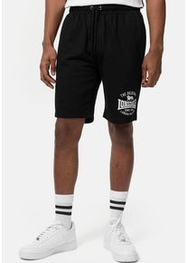 Lonsdale Herren Sweatshorts "TRAPRAIN", schwarz, sportlich, Gr. XXXL, Obermaterial: 60% Baumwolle, 40% Polyester, Hosen