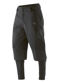 Gonso Herren Fahrradhose "Sirac", schwarz, Gr. XXL, 100% Polyester, Hosen, Hohe Wärmeisolation, 100% winddicht, atmungsaktiv