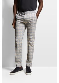 Bugatti Herren Chinohose, beige, casual, Gr. 35, 97% Baumwolle, 3% Elasthan, Hosen, mit körpernaher Passform