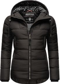 Navahoo Damen Steppjacke "Renesmee", schwarz, casual, Gr. L, Oberstoff: 100% Polyester, Futter: 100% Polyester, Wattierung: 100% Polyester,