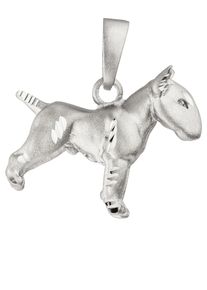 Jobo Damen Ketten-Anhänger "Anhänger Bullterrier Hund", Silber 925 (Sterlingsilber), silber, Silber 925 (Sterlingsilber), Schmuckanhänger, 925 Silber