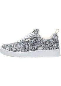 Sneaker N91 "Bball M AA Herrensneaker" Gr. 44, schwarz-weiß (zebra) Herren Schuhe Turnschuh Leder handgefertigt, sportlicher Freizeitschuh