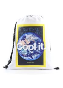 Kulturbeutel "Earth", National Geographic, weiß, Kunstfaser, Taschen, aus recyceltem Polyester