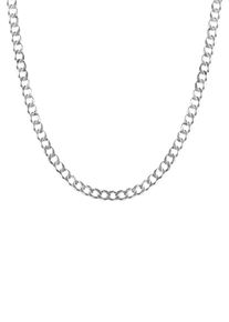 Firetti Damen Kette ohne Anhänger "Schmuck Geschenk Silber 925 Halsschmuck Halskette Panzerkette", 45, Silber 925 (Sterlingsilber), B: 5mm, silber,