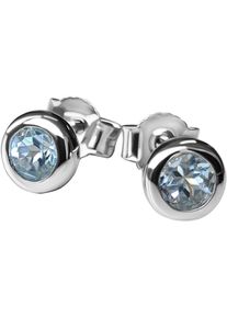 Firetti Damen Paar Ohrstecker "Schmuck Geschenk Silber 925 Ohrschmuck Ohrringe Solitär", Silber 925 (Sterlingsilber), silber, Silber 925