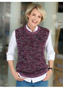 Classic Basics Damen Pullunder "Pullunder", bunt, Gr. 46, gemustert, mehrfarbig, 100% Polyacryl, Pullover