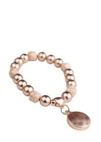 Damen Armband "Marble", rosa, Collezione Alessandro, Kunststoff, Armbänder