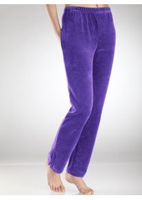 feel good Damen Nickihose, Gr. 36, lila, 80% Baumwolle, 20% Polyester, unifarben, Hosen
