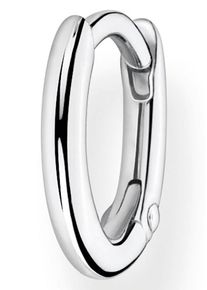 Thomas Sabo Damen Single-Creole "Classic gold, Classic silber, CR660-001-21, CR660-413-39", Silber 925 (Sterlingsilber), silber, Silber 925