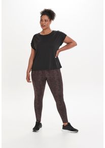 Q BY ENDURANCE Herren Sporthose "Cerine", braun, sportlich, Gr. 48, mehrfarbig, 81% Polyester, 19% Elasthan, Hosen, mit atmungsaktivem
