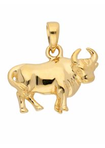 Adelia´s ADELIA ́S Damen Ketten-Anhänger "585 Gold Sternzeichen Anhänger Stier", Damen, Stier, Gelbgold 585, gold, Gelbgold 585, Schmuckanhänger, Goldschmuck