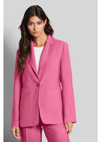 Bugatti Damen Kurzblazer, rosa, casual, Gr. 40, 46% Viskose, 45% Polyester, 9% Polyacryl, Blazer, in femininer Optik