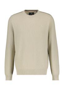 Lerros Herren Strickpullover "Lerros Rundhals Strickpullover", grau, Gr. 6XL, 100% Baumwolle, Pullover