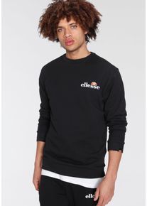 Ellesse Herren Sweatshirt "Fierro Sweatshirt", schwarz, sportlich, Gr. S, Obermaterial: 80% Baumwolle, 20% Polyester, Sweatshirts