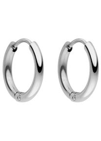 PURELEI Damen Paar Creolen "Schmuck Geschenk Spirit Ohrringe, 2143", Edelstahl, silber, Edelstahl, Ohrringe