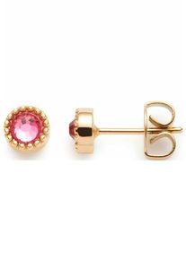 Leonardo Damen Paar Ohrstecker "Ohrring Anka, 023233", Edelstahl, gold, Edelstahl, Ohrringe, mit Preciosa Crystal