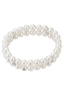 Firetti Damen Perlenarmband "Schmuck Geschenk Armschmuck Armkette Perle", Silber 925 (Sterlingsilber)-Perlen, bunt, Silber 925 (Sterlingsilber),