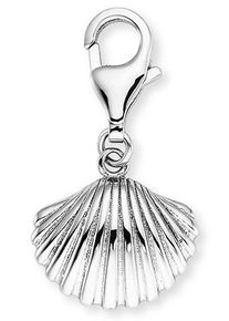 Engelsrufer Damen Charm-Einhänger "Aloha Muschel, ERC-ALOHA-SHELL", silber, Silber 925 (Sterlingsilber), Charms