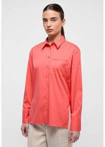 Eterna Damen Hemdbluse "LOOSE FIT", rot, modisch, Gr. 36, 79% cotton, 3% Elasthan, 18% Polyamid, Blusen