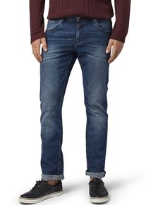 Herren Straight-Jeans "AEDAN", blau, modisch, Gr. 32, Tom Tailor Denim, Denim/Jeans, Obermaterial: 99% Baumwolle, 1% Elasthan, Jeans