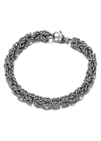 Kingka Herren Edelstahlarmband "SB1772S", Edelstahl, silber, Edelstahl, Armbänder