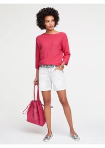 Heine Damen Strickpullover "Oversized Pullover", lila, Gr. 34, unifarben, 100% Baumwolle, Pullover
