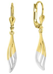 Firetti Damen Paar Ohrhänger "Schmuck Geschenk Gold 375 Ohrschmuck Patentbrisur", Gelbgold 375, gold, Gelbgold 375, Ohrringe