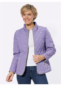 Casual Looks Damen Steppjacke, lila, Gr. 40, unifarben, 100% Polyester, Jacken