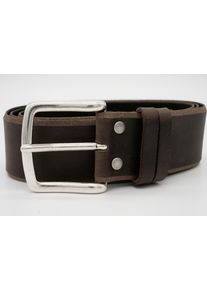 AnnaMatoni Damen Ledergürtel, braun, casual, Gr. 95, unifarben, Rindsleder, Gürtel