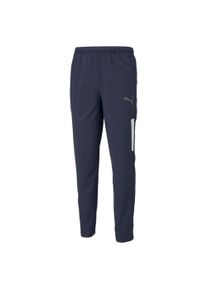 Puma Herren Trainingshose "TEAMLIGA SIDELINE PANTS", blau, sportlich, Gr. L, unifarben, Obermaterial: 100% Polyester, Hosen