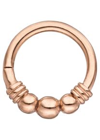 Jobo Damen Nasenpiercing, rosa, Edelstahl, Piercings, Segmentring Edelstahl