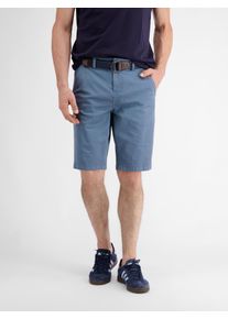 Lerros Herren Bermudas "Lerros Stretch Chino-Bermuda", blau, Gr. 30, 98% Baumwolle, 2% Elasthan, Hosen