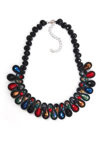 Damen Kette mit Anhänger "Felipo", bunt, Basic, Collezione Alessandro, Glas, Halsketten, mit umwickelten Glasperlen
