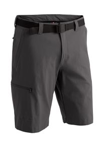 Maier Sports Herren Funktionsshorts "Huang", grau, Gr. 56, 90%Polyamid, 10% Elasthan, Hosen, Herren Shorts, kurze Outdoor-Hose, Bermudas mit 4