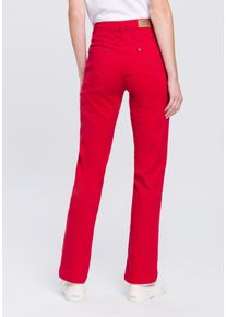 Arizona Damen Gerade Jeans "Comfort-Fit", rot, Basic, Gr. 44, Jeans, Obermaterial: 98% Baumwolle, 2% Elasthan, Jeans, High Waist