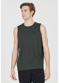 Virtus Herren Muskelshirt "Jokers", grün, sportlich, Gr. XXL, unifarben, 86% Polyester, 10% Viskose, 4% Elasthan, Shirts, mit innovativer Quick