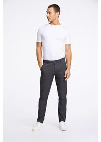 LINDBERGH Herren Chinohose, schwarz, casual, Gr. 34, Stoff, Obermaterial: 98% Baumwolle, 2% Elasthan, Hosen, mit Stretch