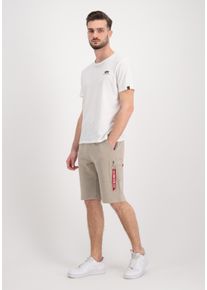 Herren Shorts "Alpha Industries Men - Shorts X-Fit Cargo Short", beige, Gr. L, Alpha Industries, Obermaterial: 80% Baumwolle, 20% Polyester, Hosen